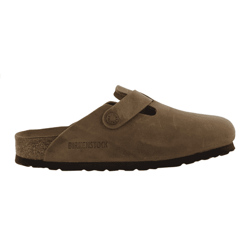 Birkenstock Boston SF Oiled Leather - Style BOSTON 1019484 SF OIL LTR NAR - Tobacco Oiled Leather