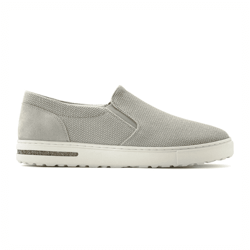 Birkenstock Women's Oswego - Style OSWEGO 1022446 SLIPON SD - Whale Gray Canvas Suede - Image 2