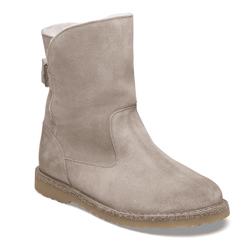 Birkenstock Women's Uppsala - Style UPPSALA 1023742 SD - Gray Taupe Shearling SD