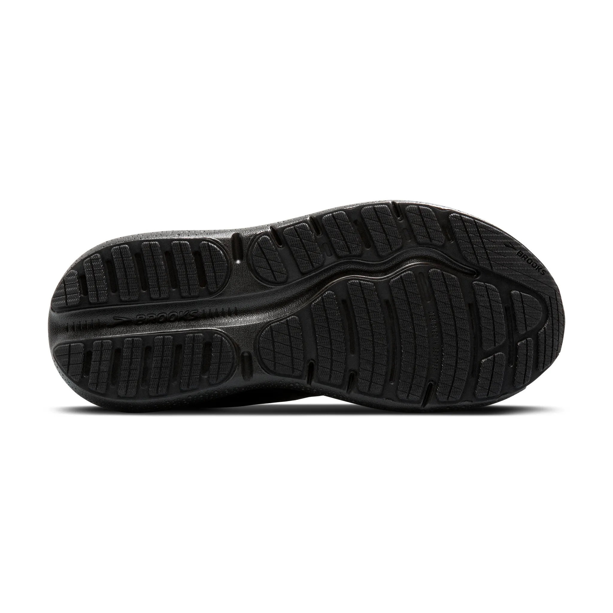 Brooks Mens Ghost Max 2 - Style 110431-020 BLACK/BLACK/EBONY - Image 7