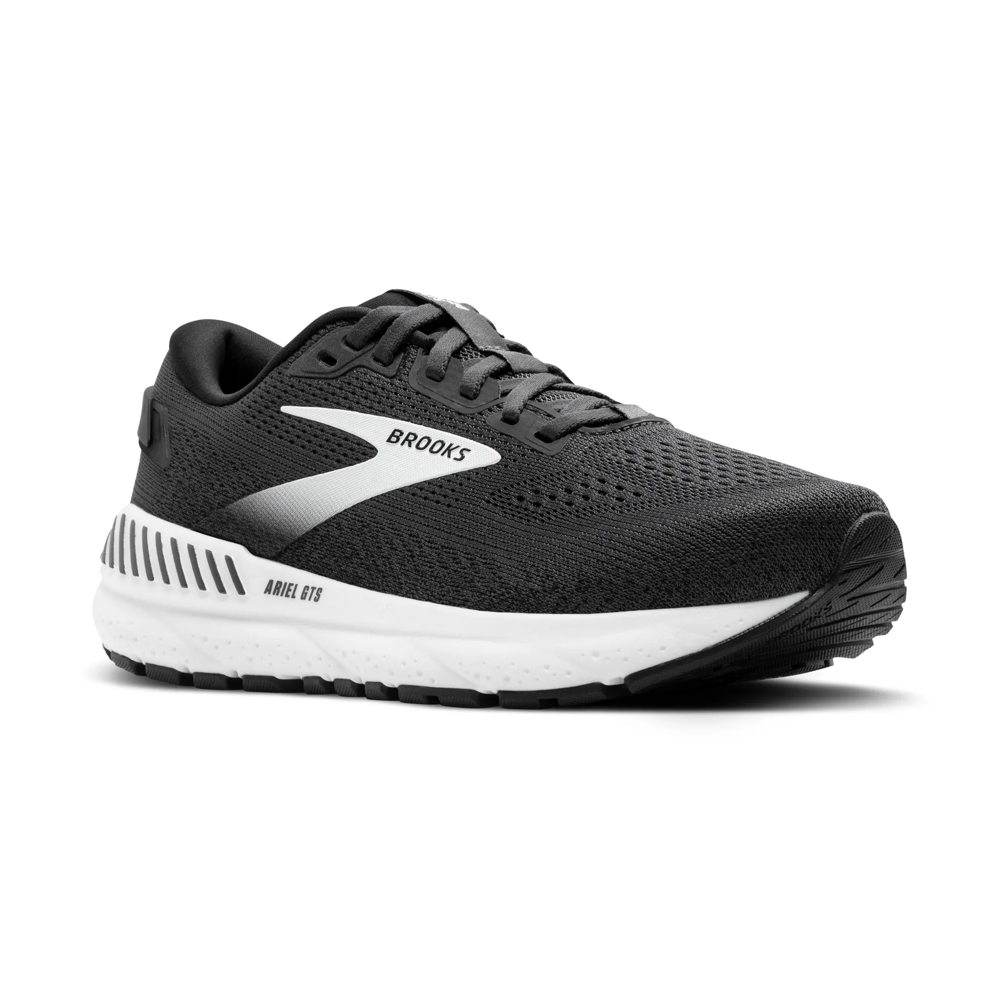 Brooks Womens Ariel 24 GTS - Style 120414-016 EBONY/BLACK/WHITE - Image 2