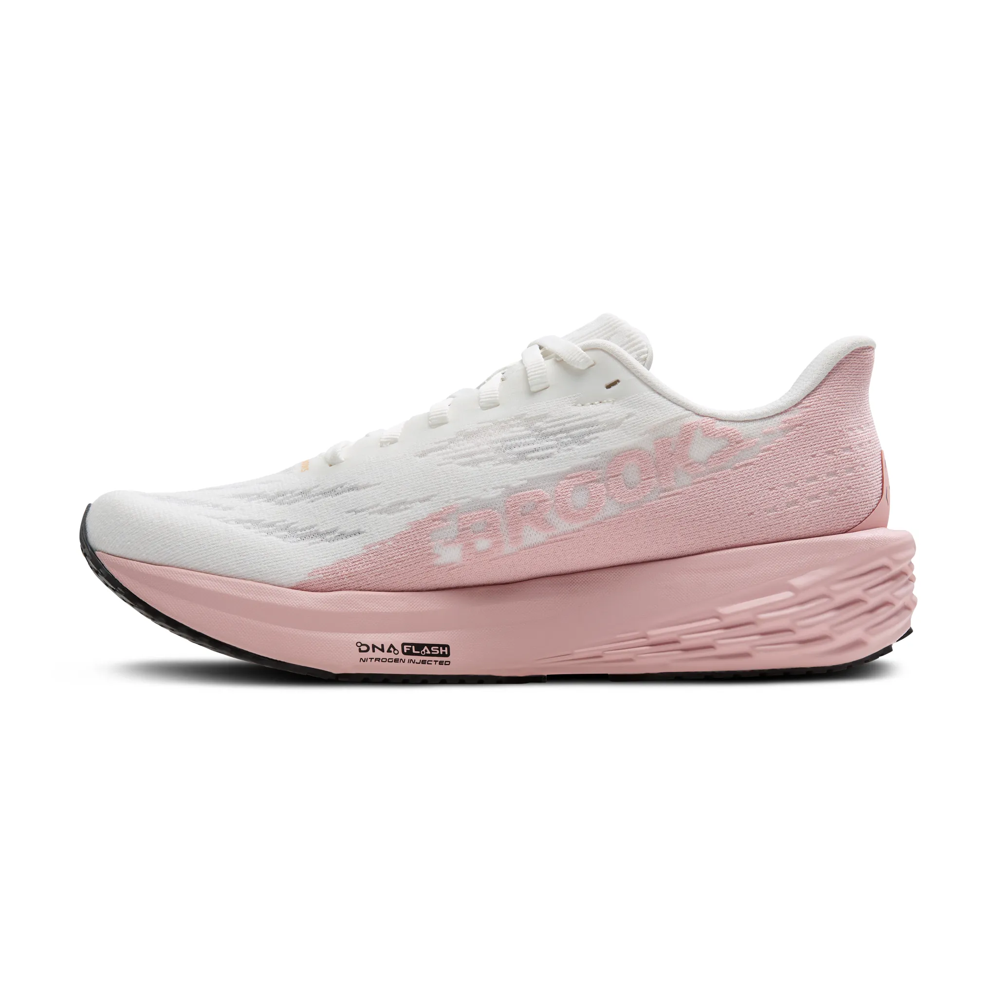 Brooks Womens Launch 11 - Style 120439-164 WHITE/GOLD/PINK - Image 5