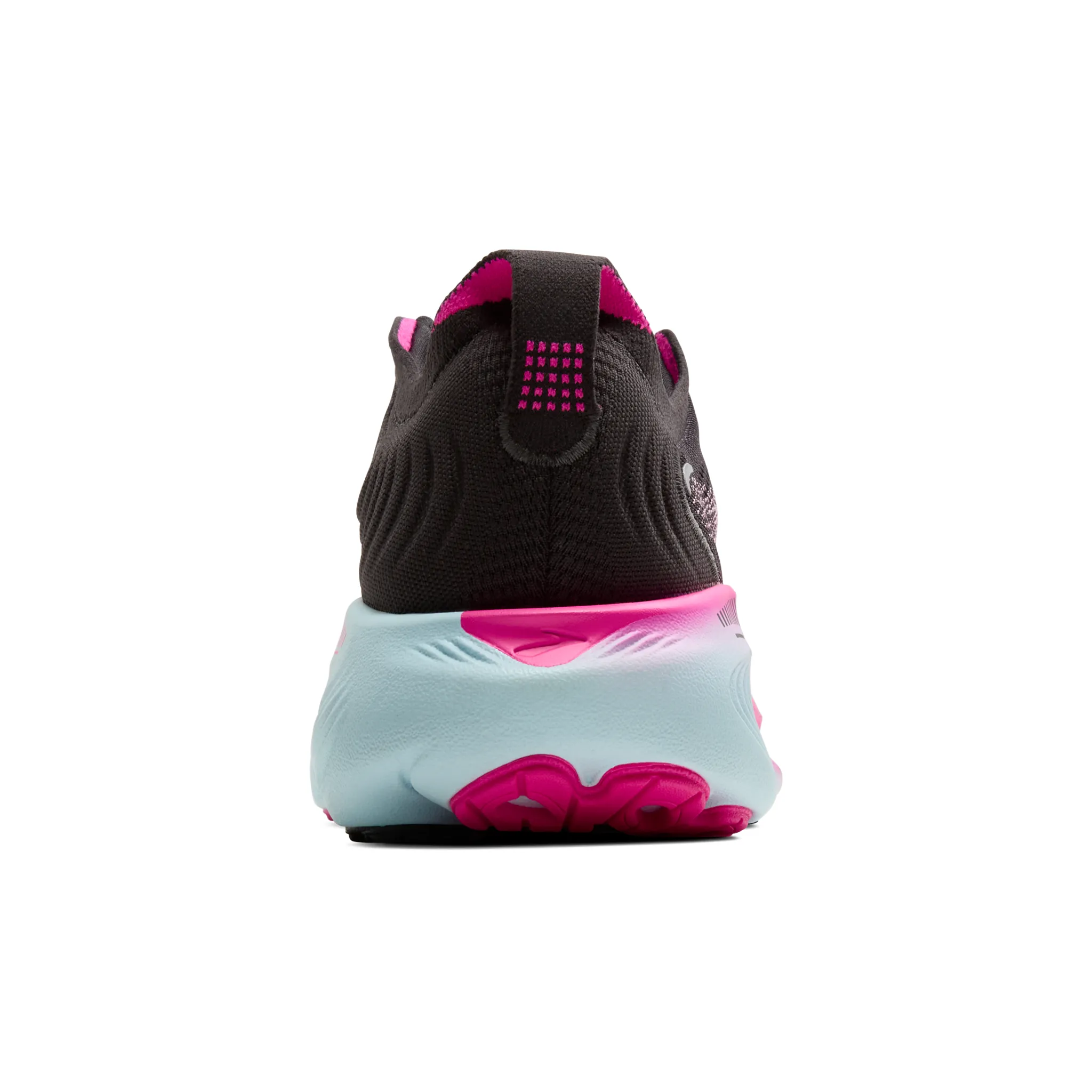 Brooks Womens Adrenaline 25 GTS - Style 120443-064 BLACK/CYBER PINK/ICED AQUA - Image 3