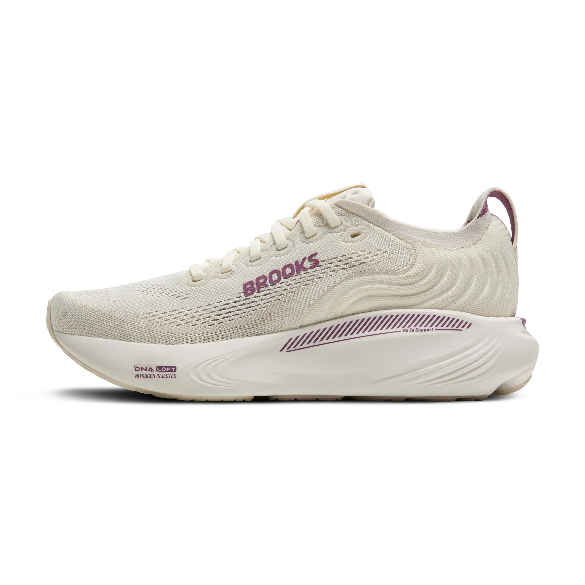 Brooks Women's Adrenaline 25 GTS - Style 120443-128 COCONUT/ARGYLE - Image 5