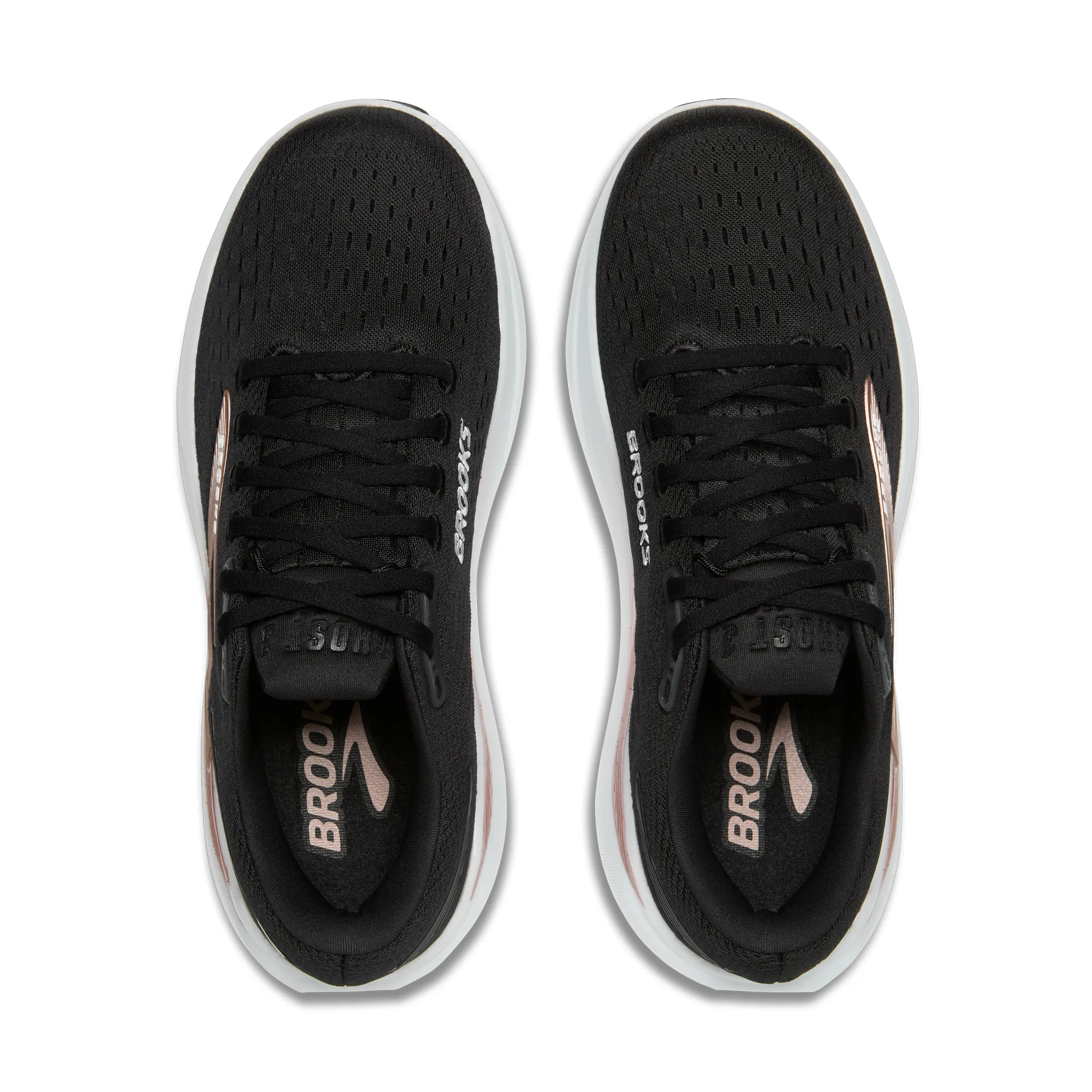 Brooks Womens Ghost Max 3 - Style 120457-043 BLACK/BLACK/ROSE GOLD - Image 6